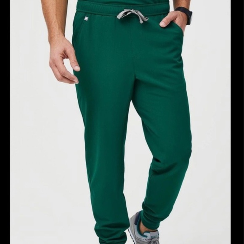 EUC FIGS Hunter Green Tansen scrub pants